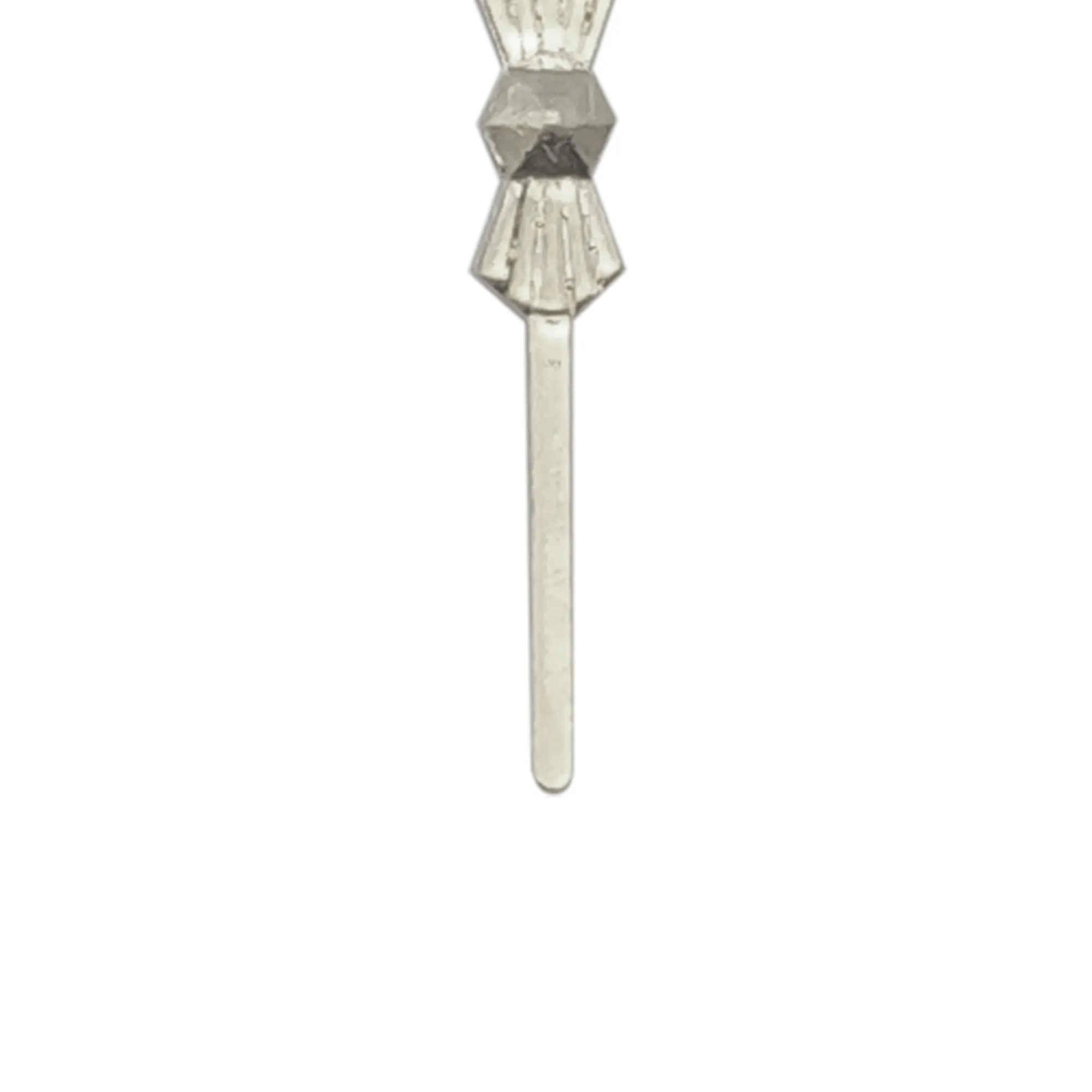 Bow Tie Straight Link Polished Chrome 33mm C90021  Diyas Crystal Link